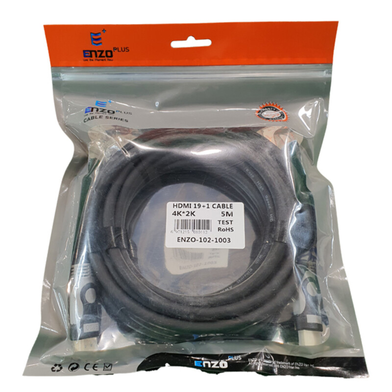 کابل ENZO 19+1 4K 5M HDMI