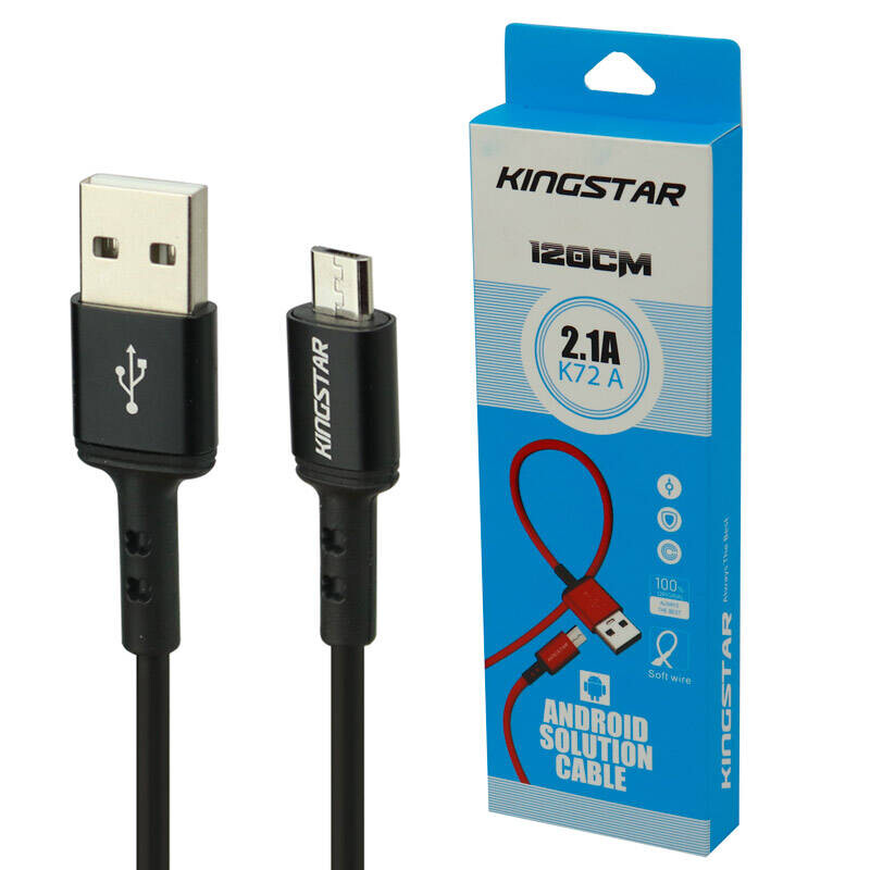 کابل شارژر میکرو  KINGSTAR K72