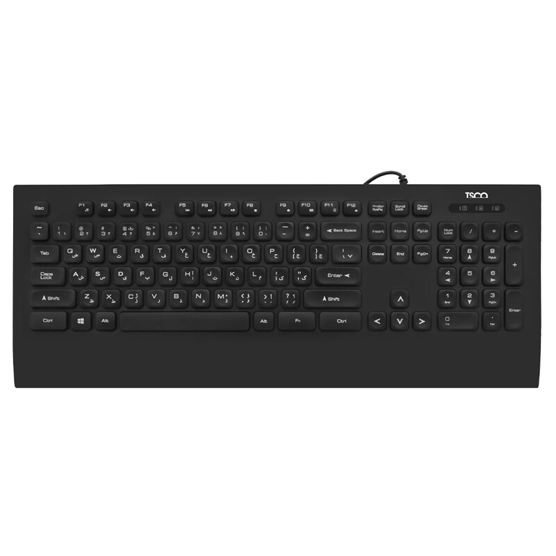 کیبورد سیمدار TSCO TK8027