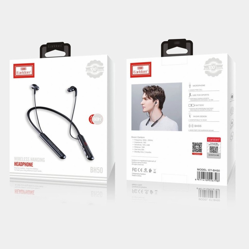 هندزفری بلوتوث پشت گردنی EARLDOM BH50
