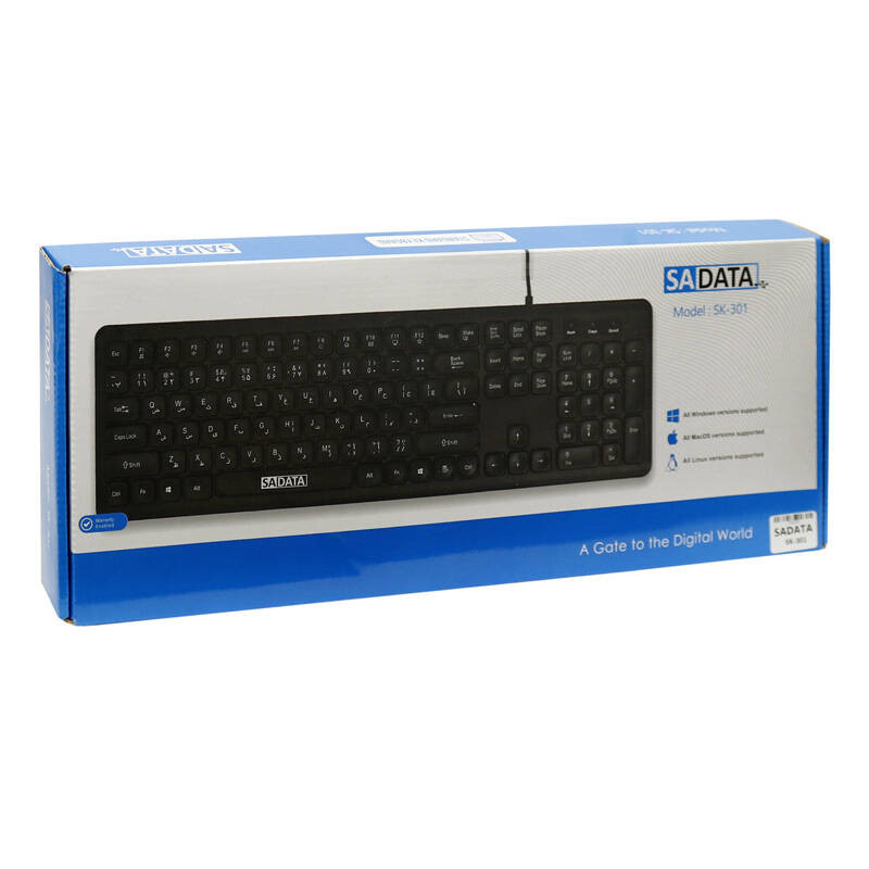 کیبورد سیمدار SADATA 301SK
