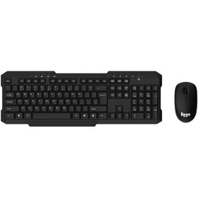 کیبورد و ماوس بی سیم LIGGO KW807