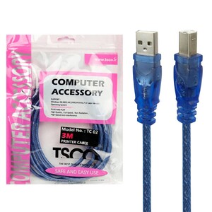 کابل پرینتر TSCO 3M