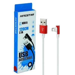 کابل شارژر میکرو  KINGSTAR K80