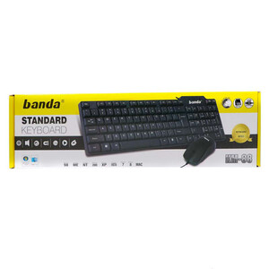 کیبورد و ماوس سیمدار BANDA KM88