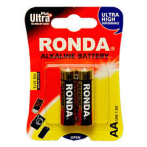 Ronda Alkaline کارتی قلمی AA دو عددی