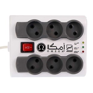 محافظ برق 6 خانه OMEGA 3M