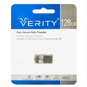 فلش مموری وریتی مدل V821 ظرفیت 128 گیگابایت u3