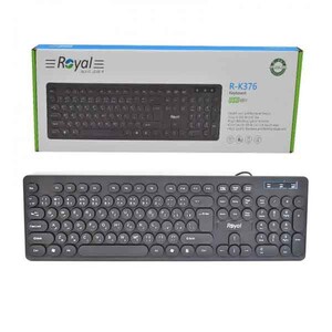 کیبورد سیمدار ROYAL 376