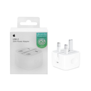 شارژر دیواری APPLE IPHONE 20W Z/A گارانتی کاوان