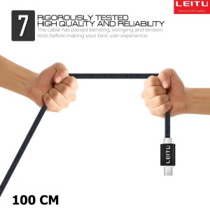 شارژر دیواری LEITU LH12 + کابل میکرو