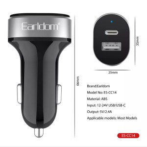 شارژر فندکی EARLDOM CC14 PD