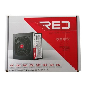 منبع تغذیه کامپیوتر RED 280W