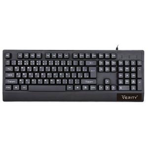 کیبورد سیمدار VERITY 6135