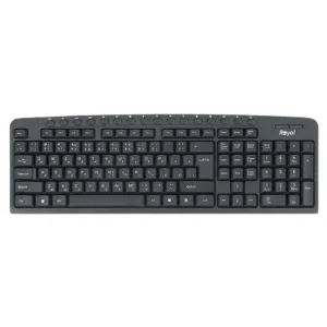 کیبورد سیمدار ROYAL 129