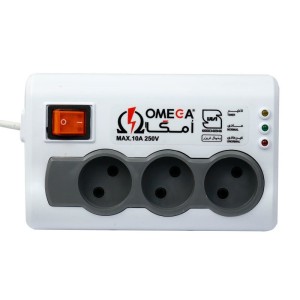 محافظ برق 3 خانه یخچالی OMEGA 1.5M