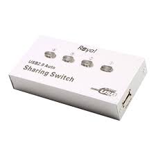 دیتا سوییچ ROYAL USB AUTO 4PORT