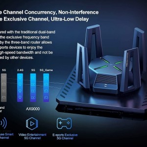روتر بی سیم MI AX9000 AIoT WIFI6