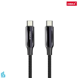 کابل شارژر تایپ سی به تایپ سی HISKA LX16