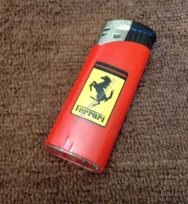 فندک گازی با لوگو Ferrari