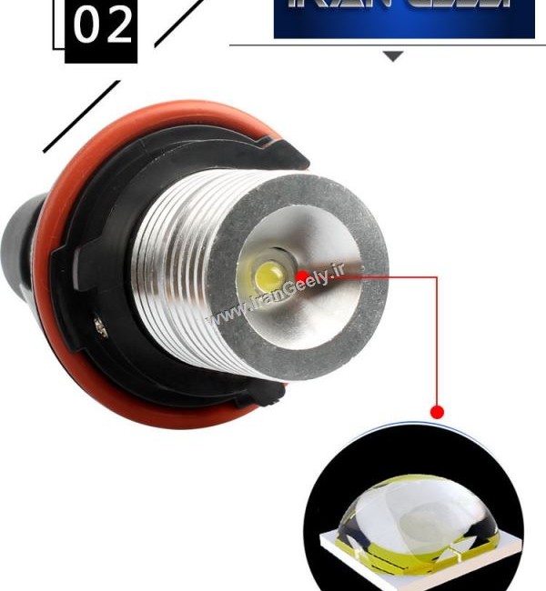 یک جفت Angel Eyes for BMW - انجل آیز تک LED ( قیمت ویژه )