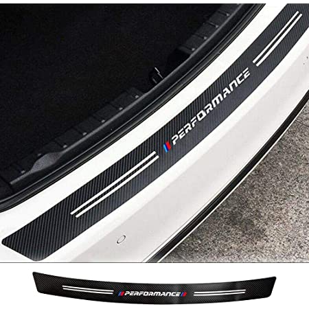 کاور سپر عقب طرح چرم کربن با لوگو خودرو BMW - قیمت ویژه