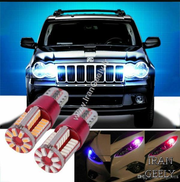 لامپ CANBUS دارای ۵۷ اس ام دی زرد راهنما ( قیمت ویژه-حراجی )