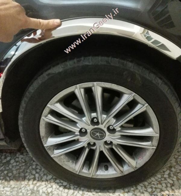 زه استیل دور گلگیر جک JAC J3