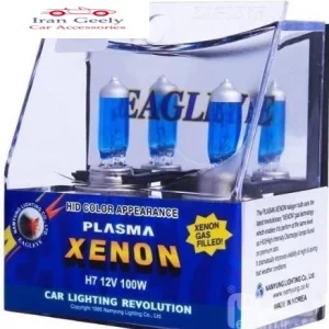 یک جفت لامپ H7 هالوژن 12V 100W  (قیمت ویژه حراجی)