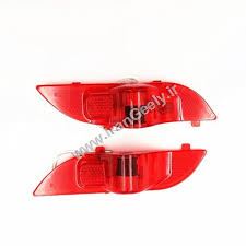 یک جفت چراغ درب فابریک خودرو جیلی با لوگو Geely Emgrand EC7/7
