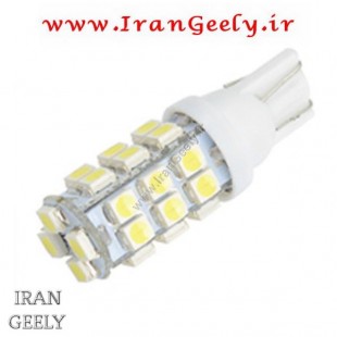 یک جفت لامپ 28 اس ام دی w5w/T10