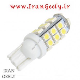 یک جفت لامپ 28 اس ام دی w5w/T10