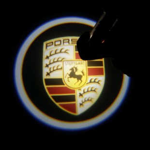 ولکام لوگو PORSCHE بصورت فابریک Boxster - Cayenne - Macan