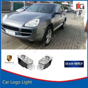 ولکام لوگو PORSCHE بصورت فابریک Boxster - Cayenne - Macan