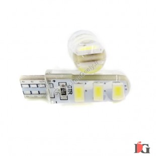 دو عدد لامپ جدید T10-6SMD-5630-silicone
