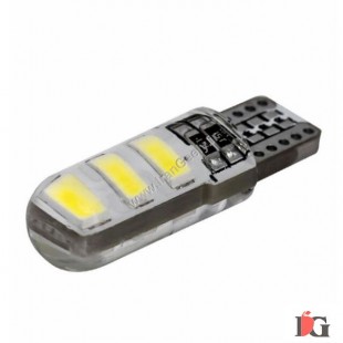 دو عدد لامپ جدید T10-6SMD-5630-silicone
