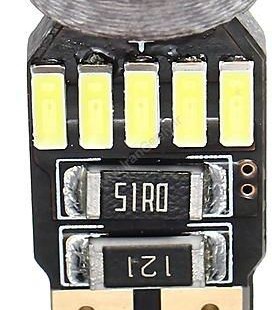 دو عدد لامپ 15 اس ام دی T10-15SMD-4014-CANBUS جدید 2021