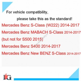 ولکام لوگو - S Class Mercedes Benz