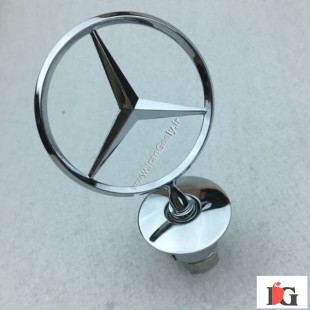 ستاره ایستاده روی کاپوت بنز