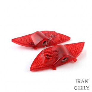 یک جفت چراغ درب فابریک خودرو جیلی با لوگو Geely Emgrand EC7/7