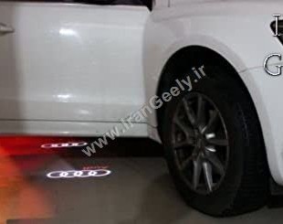 Audi welcome light