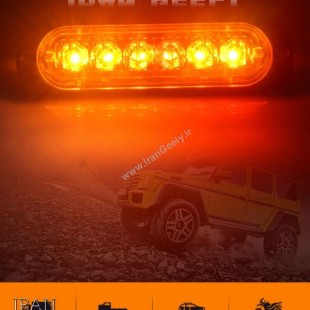 یک عدد چراغ 6 LED استروب