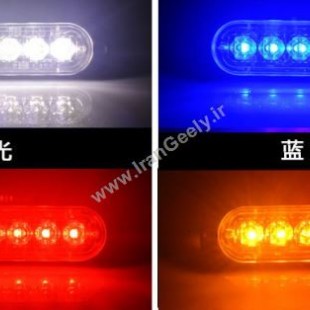 یک عدد چراغ ۴ LED استروب
