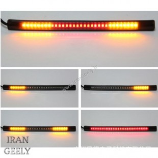 یک عدد لایت بار فلکسی 48 SMD مناسب موتورسیکلت و خودرو ( قیمت ویژه )