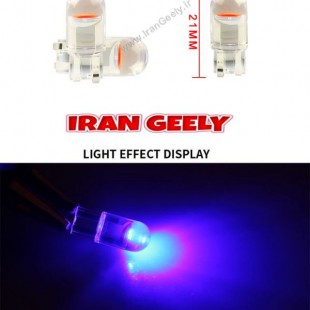 یک جفت لامپ شفاف  T10/W5W