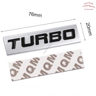 TURBO Metal Badge