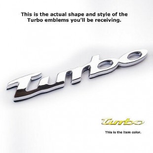 TURBO ABS Italic Badges ( حراجی )