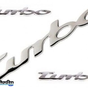 TURBO ABS Italic Badges