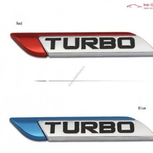 New 3D TURBO Emblem