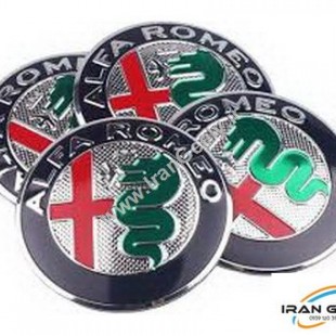 برچسب رینگ خودرو آلفا رومئو - Alfa Romeo